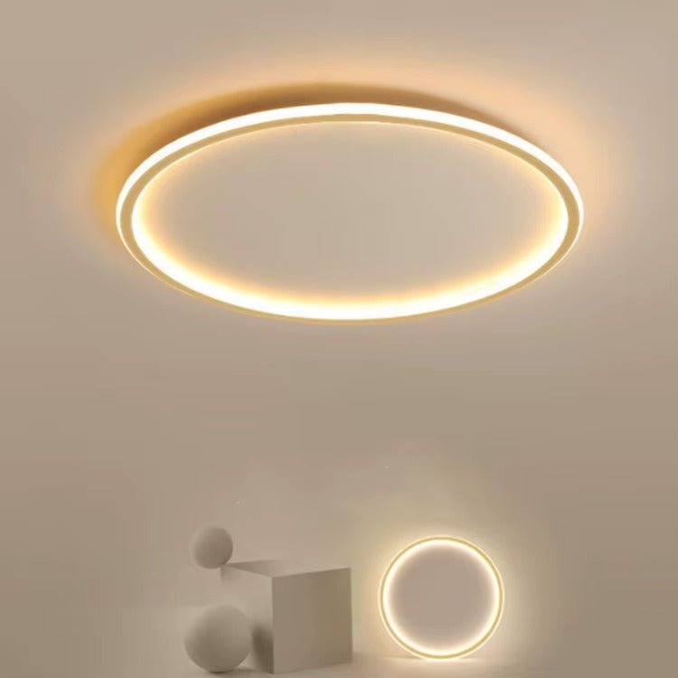 Plafonnier LED Design Rond Scandinave Lumineux Moderne
