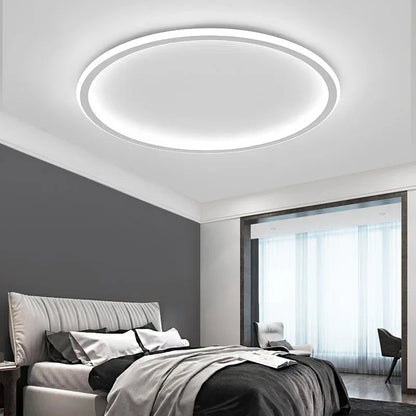 Plafonnier LED Design Rond Scandinave Lumineux Moderne