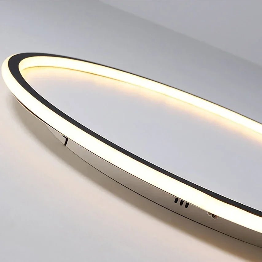 Plafonnier LED Design Rond Scandinave Lumineux Moderne