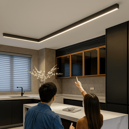 Plafonnier LED Design Scandinave Efficace Salon