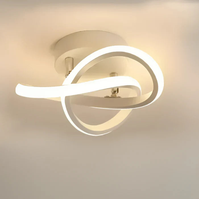 Plafonnier LED Moderne à Double Anneau 11