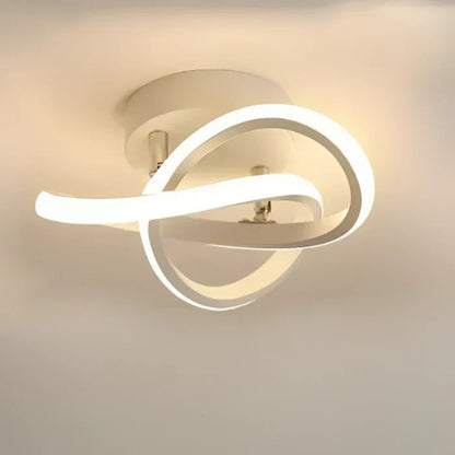 Plafonnier LED Moderne à Double Anneau 11