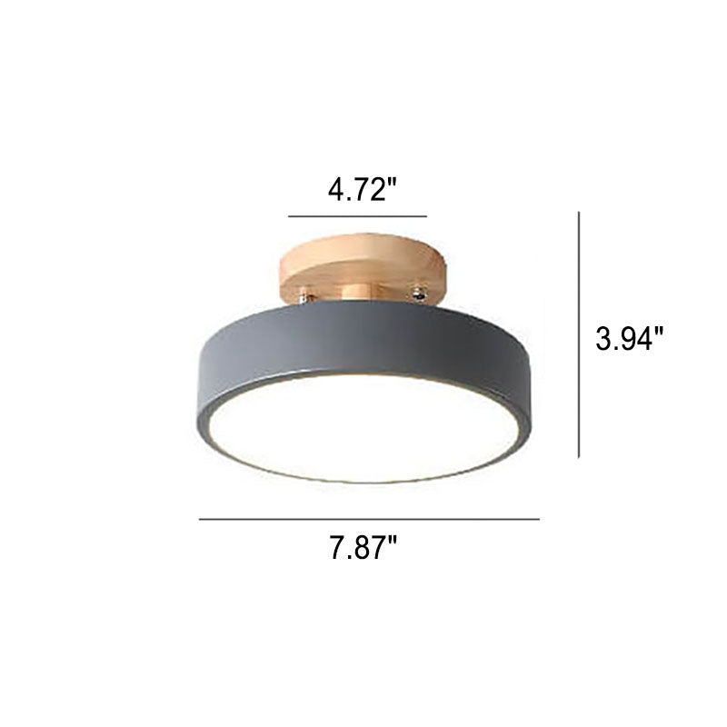 Plafonnier LED Rond Moderne pour Intérieur 11