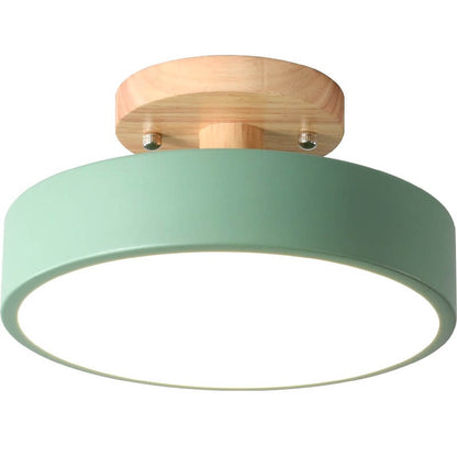Plafonnier LED Intérieur Design Rond Moderne - Foivo