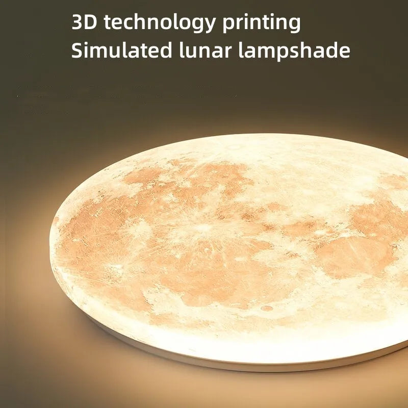 Plafonnier Moderne Artistique Inspiré de la Lune 3