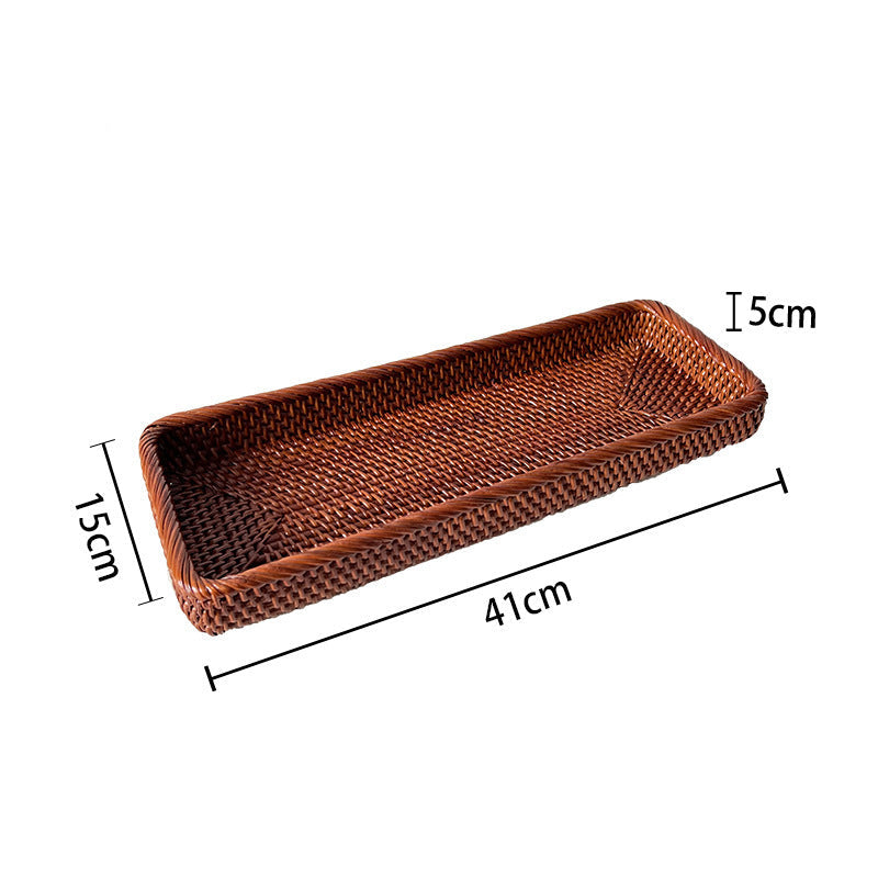 Plateau de Service Rectangulaire pour Femme Design Moderne 4