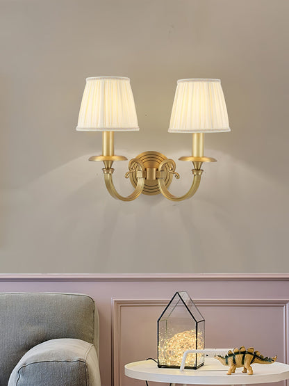Lampe Murale Chic en Doré