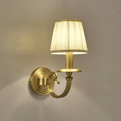 Lampe Murale Chic en Doré