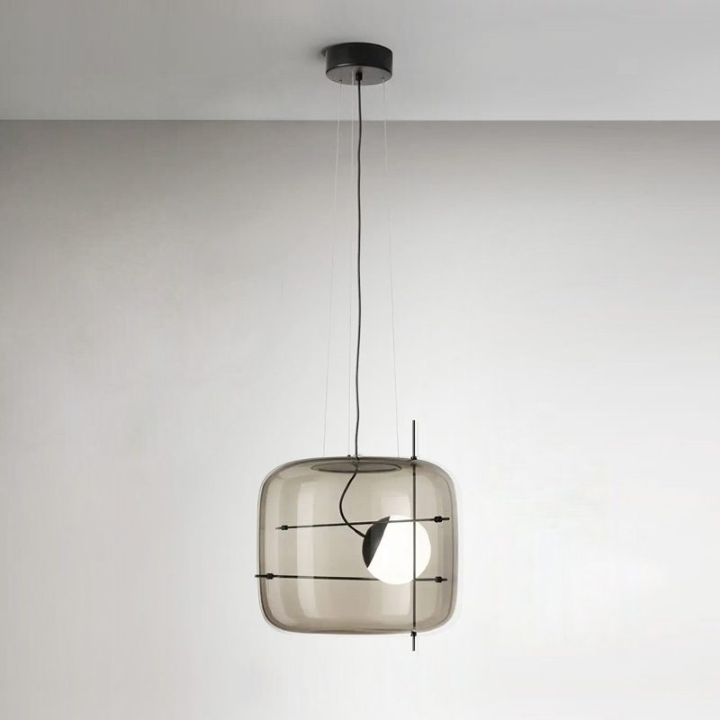 Lampe Suspendue en Verre Élégante