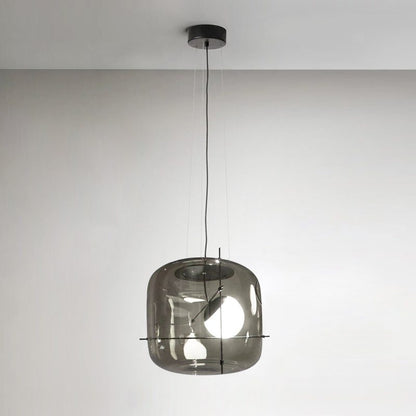 Lampe Suspendue en Verre Élégante