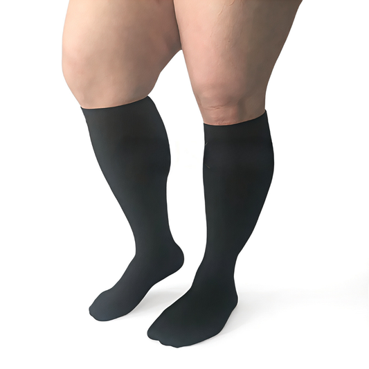 Chaussettes Compresseurs Hautes Taille Plus - BlxckFR