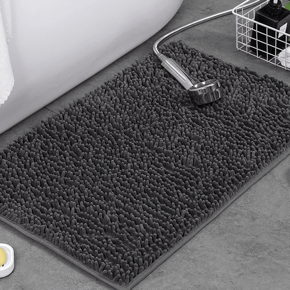 Tapis de Bain Antidérapant Chenille Ultra-absorbant - Foivo