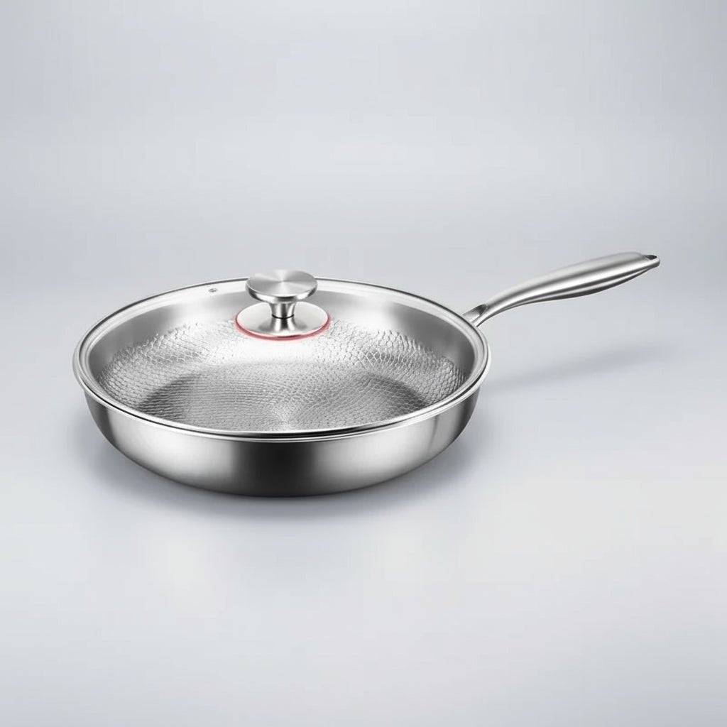 Poêle à Frire Martelée Induction Design Unique 6
