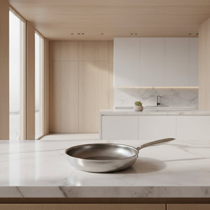 Poêle à Frire Martelée Induction Design Unique 8