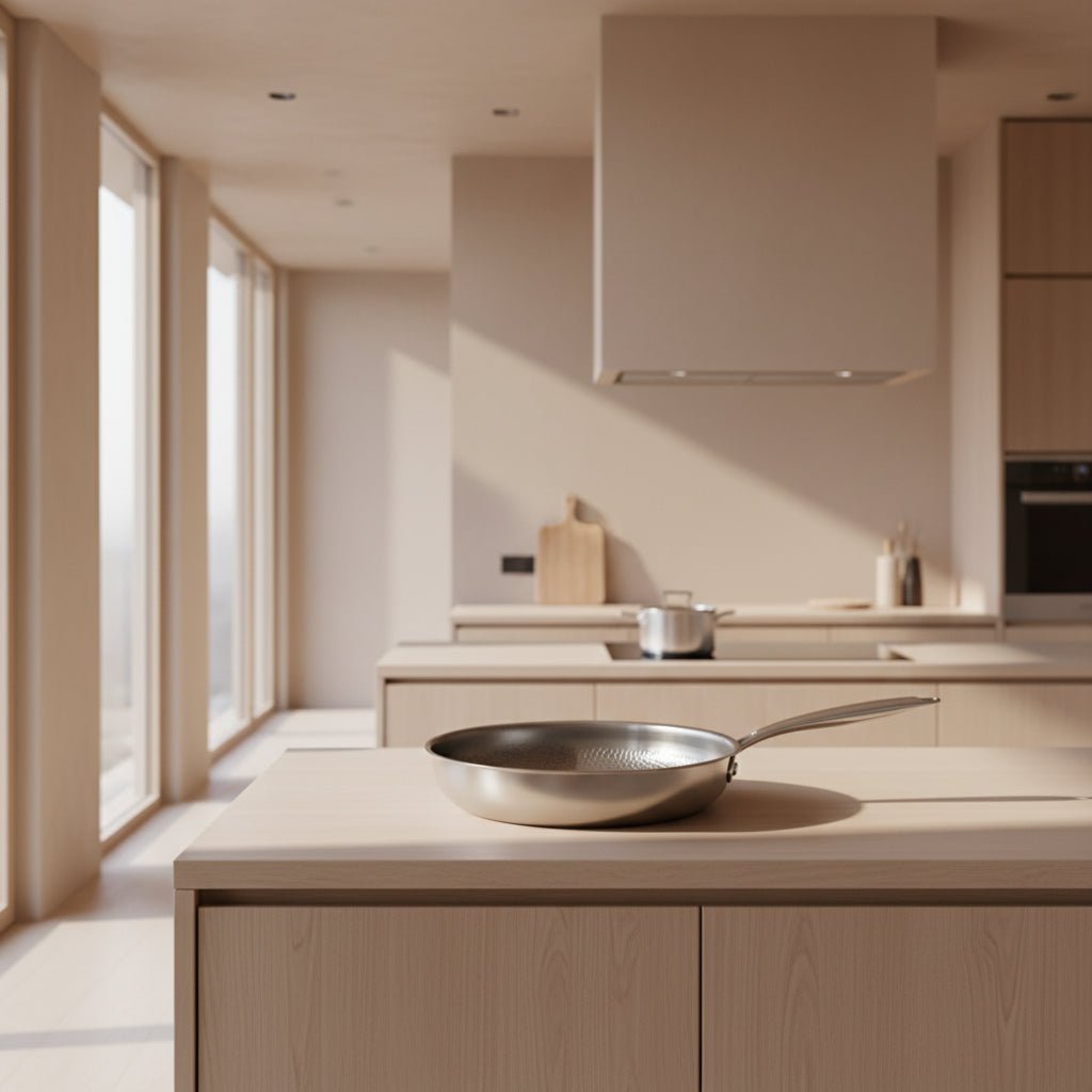 Poêle à Frire Martelée Induction Design Unique 9