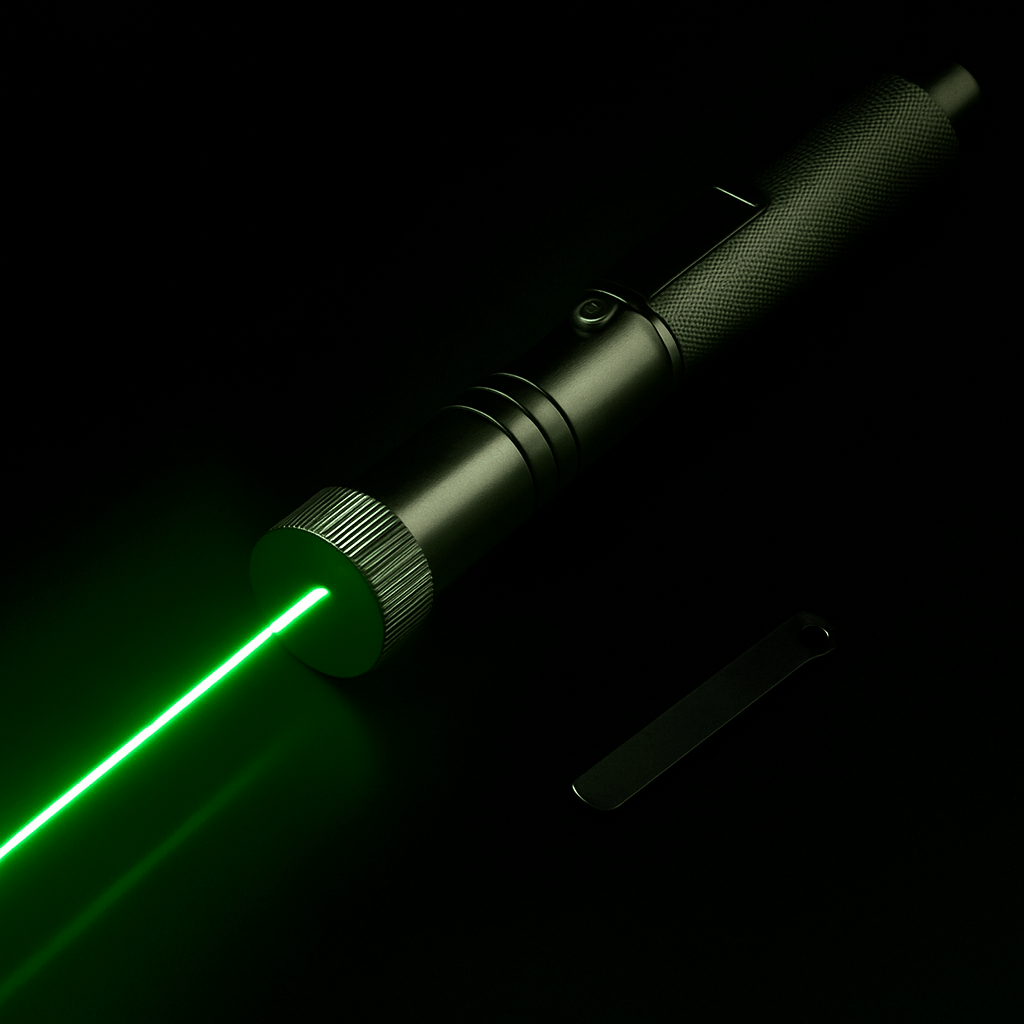 Pointeur Laser Puissant avec Mise au Point Réglable pour Présentations et Activités en Plein Air 0