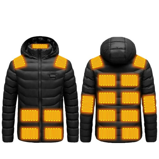 Veste Électrique Chauffante Hiver | Chaud et Légère avec 17 Zones - Foivo