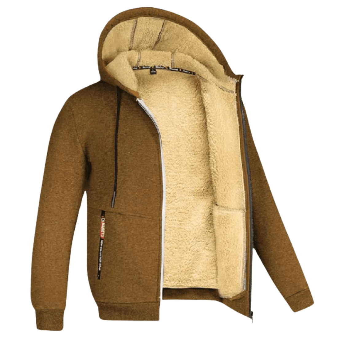Veste Hiver Douce à Capuche Féminine