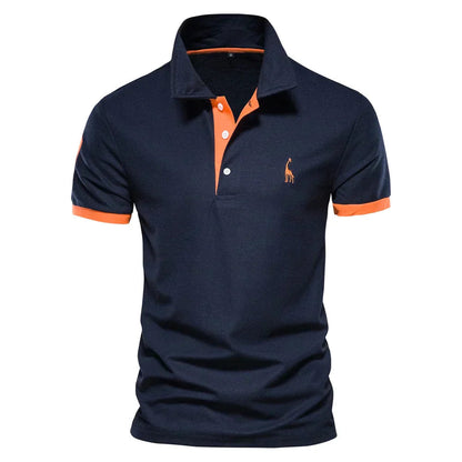Polo Homme Coton Coupe Décontractée Classique - Foivo