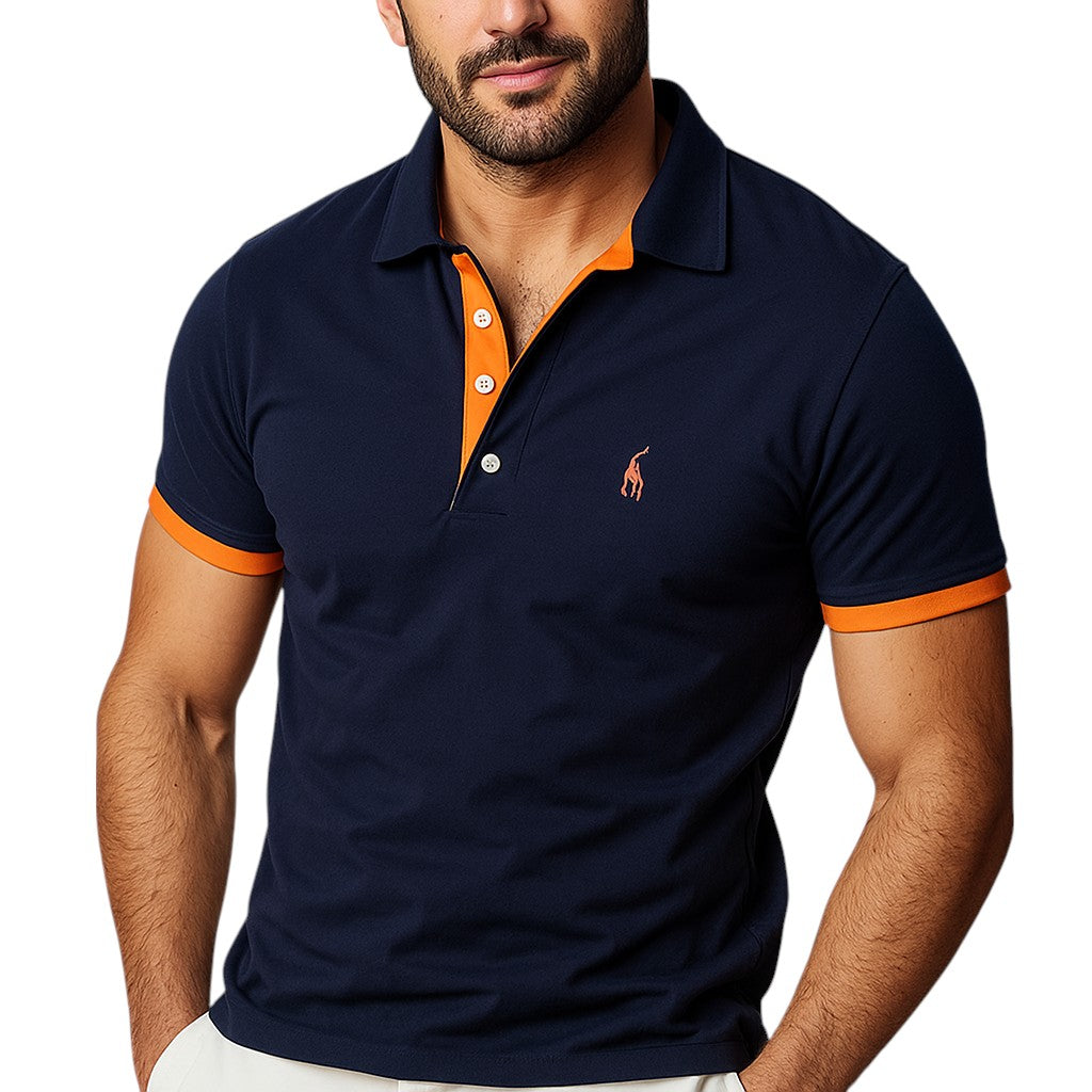 Polo Homme Coupe Décontractée Classique 1