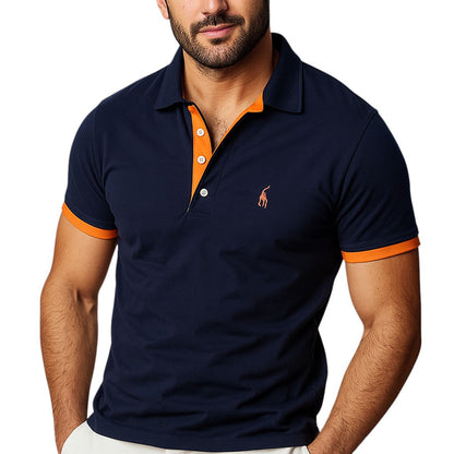 Polo Homme Coupe Décontractée Classique 1