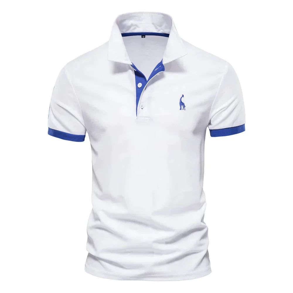 Polo Homme Coupe Décontractée Classique 5