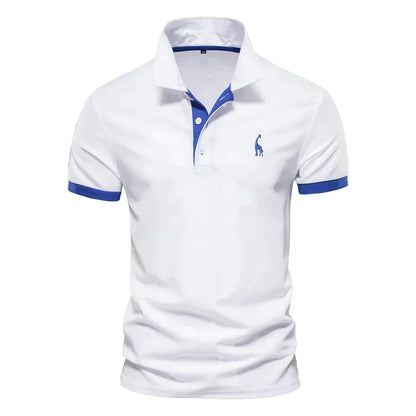 Polo Homme Coupe Décontractée Classique 5