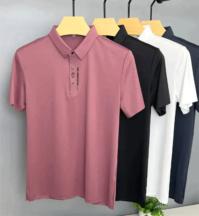 Polo Homme Manches Courtes Ajusté Moderne 1