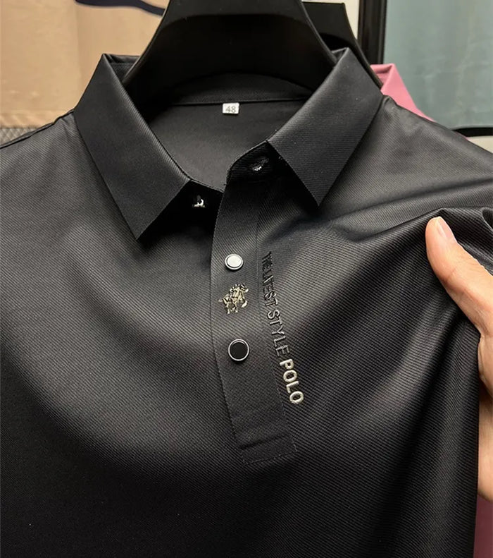 Polo Homme Manches Courtes Ajusté Moderne 3