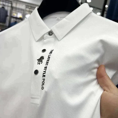 Polo Homme Manches Courtes Ajusté Moderne 4