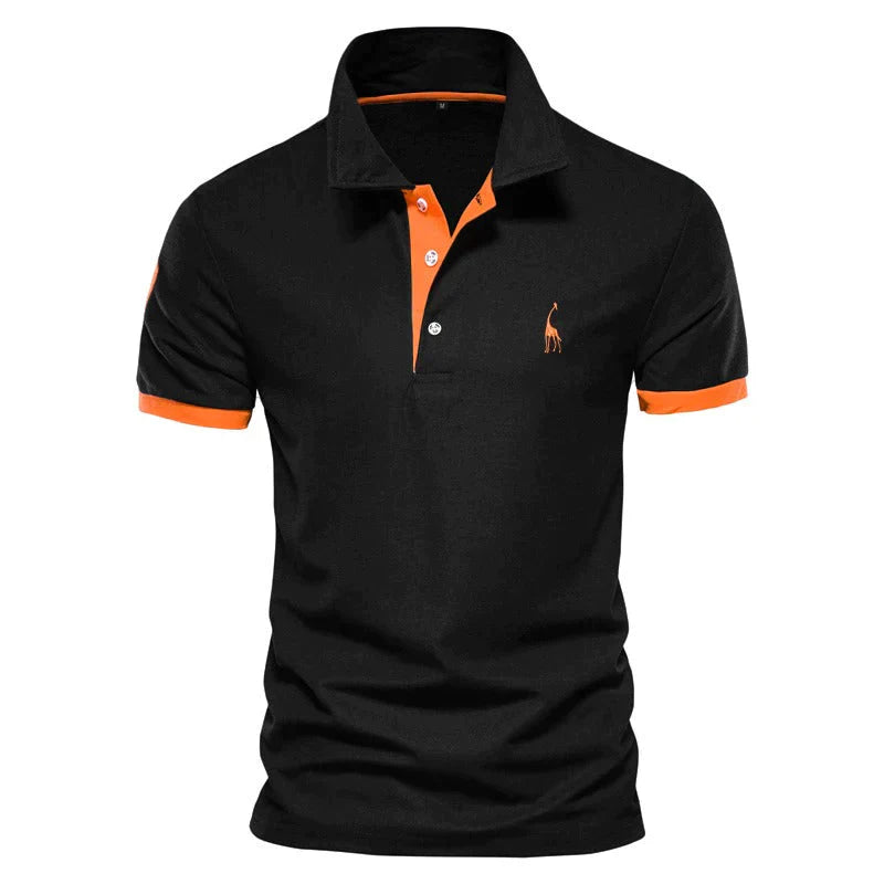 Polo homme classique en coton confortable 6