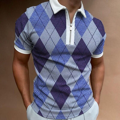 Polo pour Hommes à Col Rabattu Moderne 10