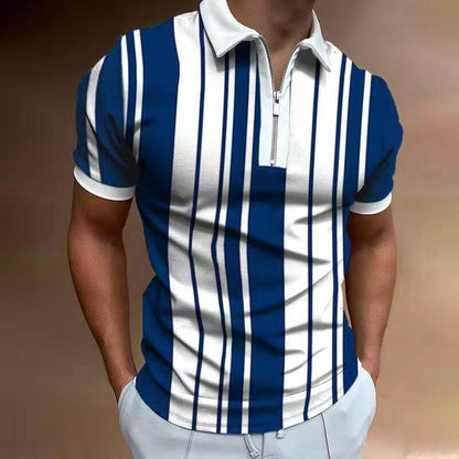 Polo pour Hommes à Col Rabattu Moderne 12