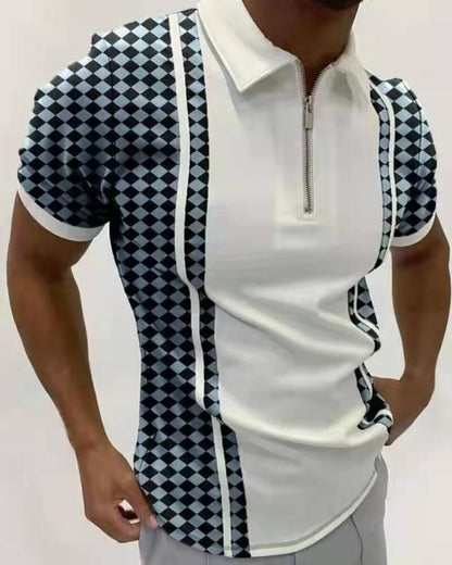 Polo pour Hommes à Col Rabattu Moderne 15