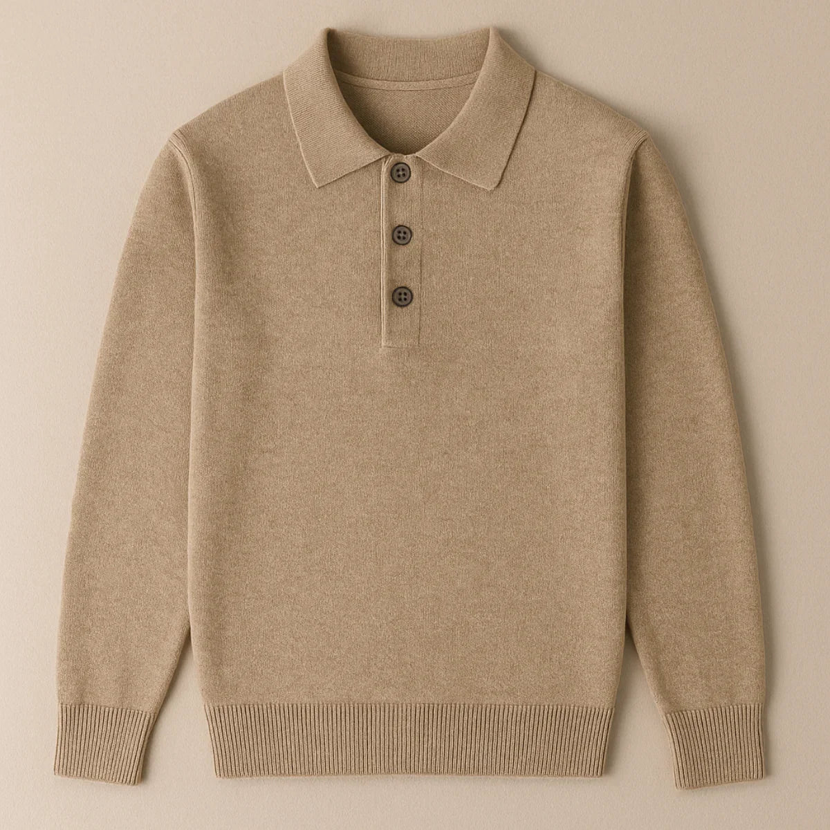 Polo pour hommes classique à col 4