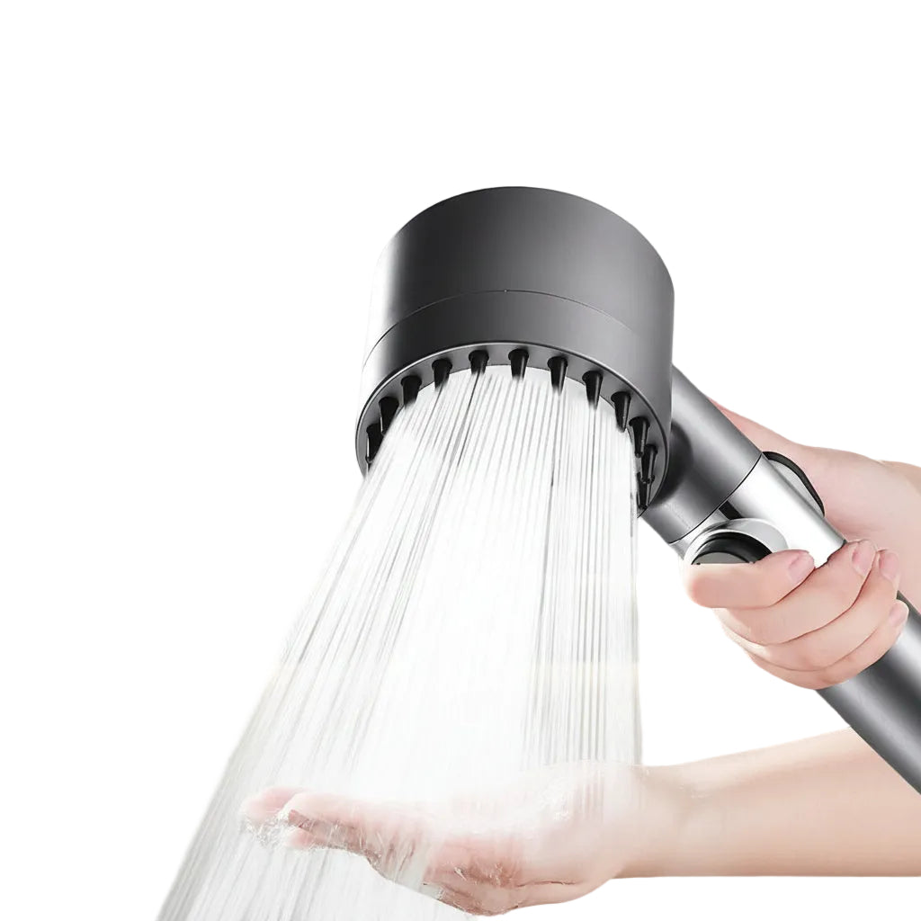 Pommeau de Douche Haute Pression Turbo Design Ergonomique - Foivo
