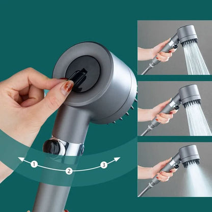 Pommeau de Douche Haute Pression avec Filtre Intégré pour une Expérience Revitalisante 2