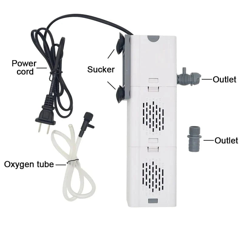 Pompe Pour Aquarium Submersible Multifonctionnelle Silencieuse 5