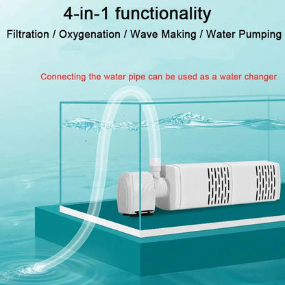 Pompe à Filtre d'Aquarium Multifonctionnelle 4