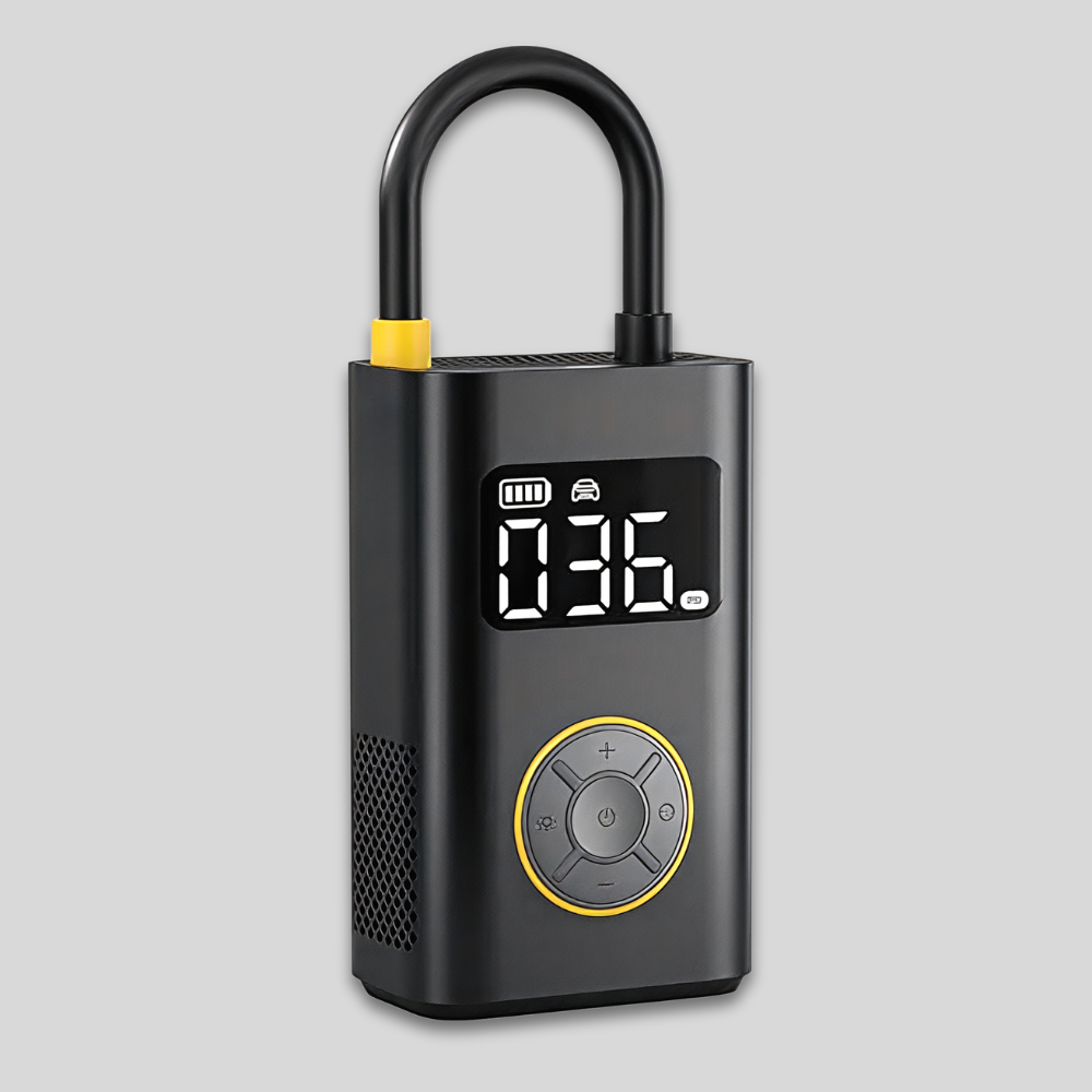 Kit de gonflage de pneu pour voiture et vélo compact - BlxckFR
