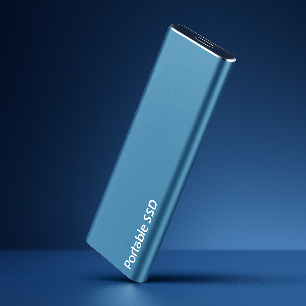 Disque Dur Externe USB Rapide en Aluminium - BlxckFR