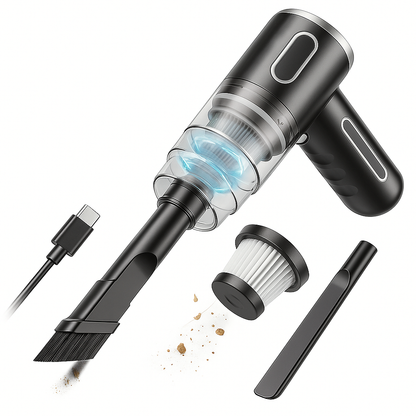 Aspirateur Main Sans Fil Léger Rechargeable - BlxckFR