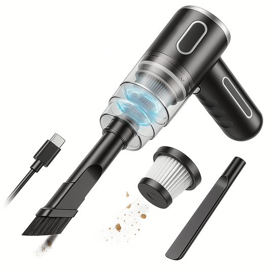 Aspirateur Main Sans Fil Léger Rechargeable - BlxckFR