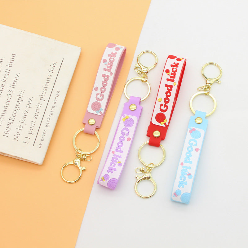 Porte-clés unisexe avec message motivant 3