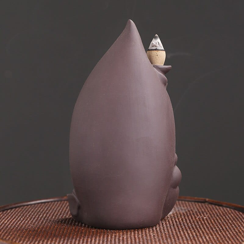 Porte-encens Zen Moine Design Élevé 1