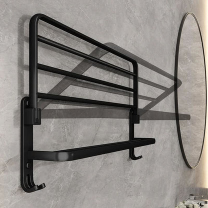 Porte Serviettes Pliable Pour Salle De Bain Moderne Avec Mécanisme Pratique 1