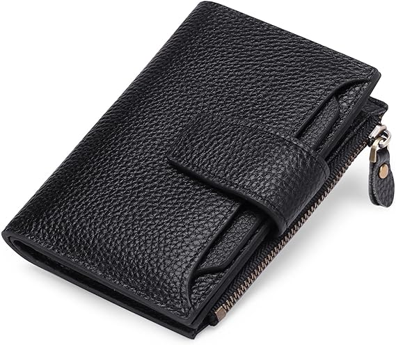 Portefeuille Homme Multifonctionnel Compact avec Compartiment à Monnaie et Emplacements pour Cartes 11