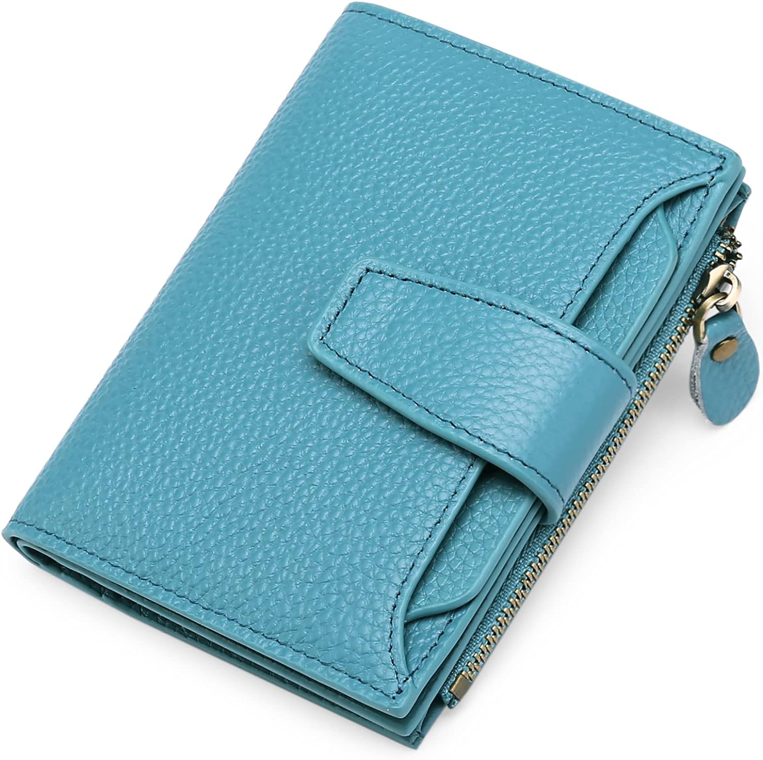 Portefeuille Homme Multifonctionnel Compact avec Compartiment à Monnaie et Emplacements pour Cartes 16