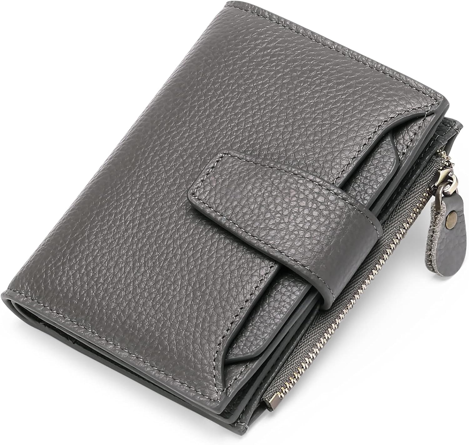 Portefeuille Homme Multifonctionnel Compact avec Compartiment à Monnaie et Emplacements pour Cartes 17