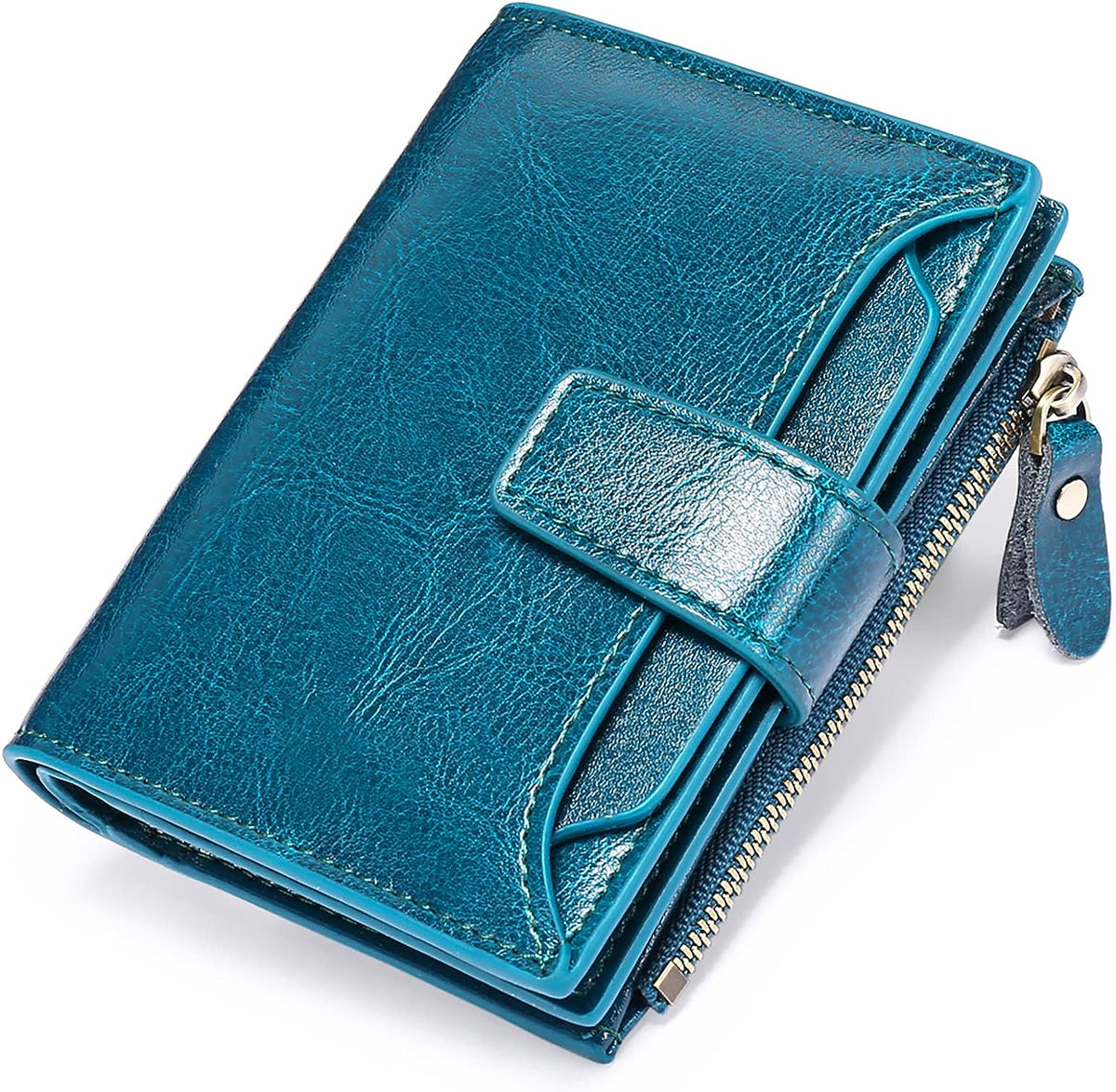 Portefeuille Homme Multifonctionnel Compact avec Compartiment à Monnaie et Emplacements pour Cartes 7